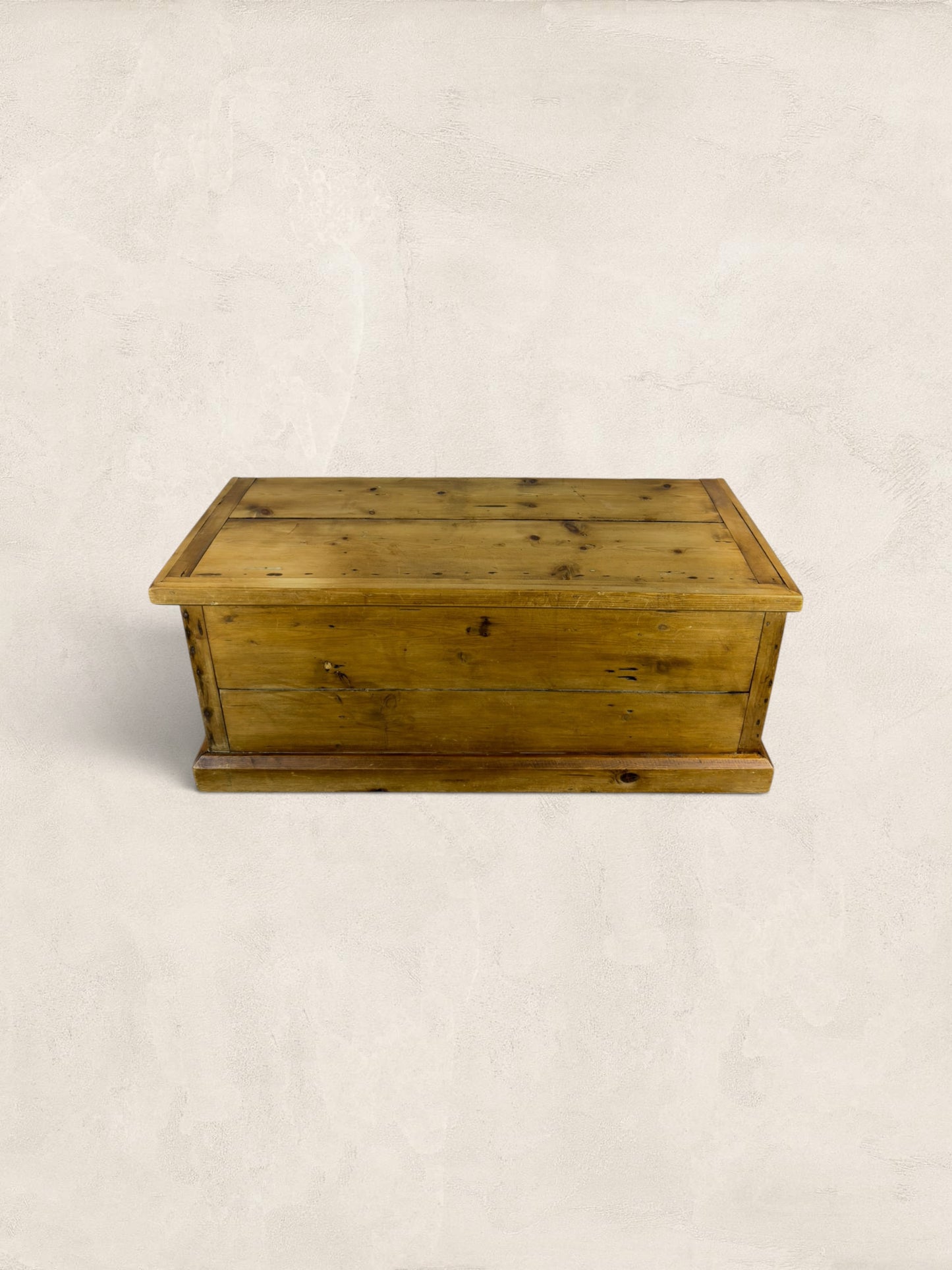 Victorian Antique Pine Blanket Box