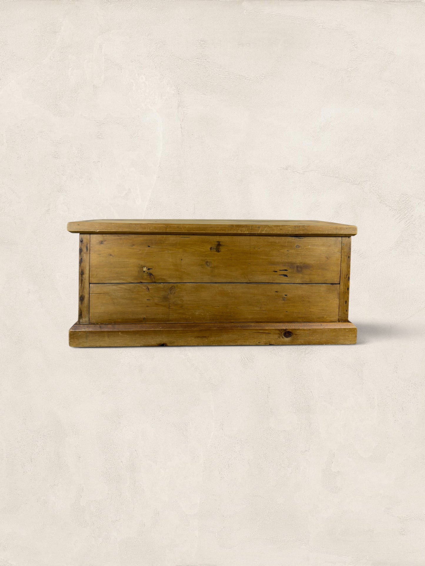 Victorian Antique Pine Blanket Box