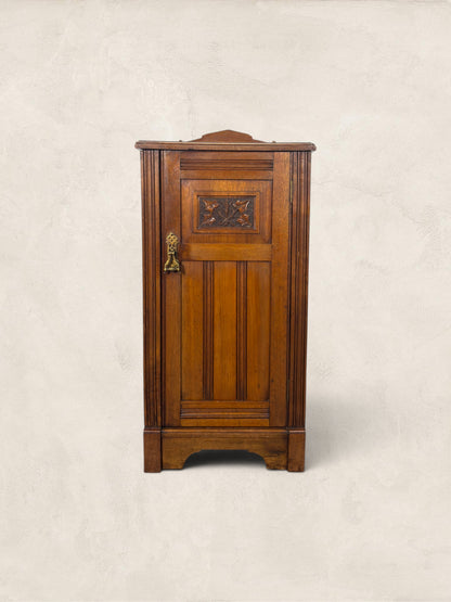 English Oak Bedside Pot Cupboard