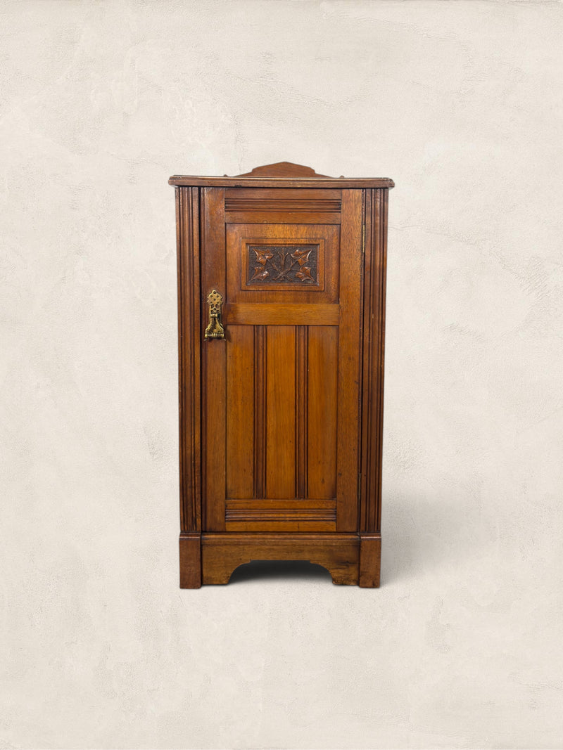 English Oak Bedside Pot Cupboard