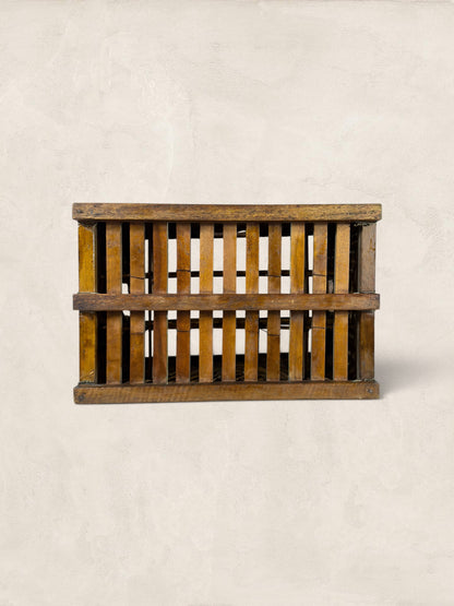 English Wicker Wine Crate