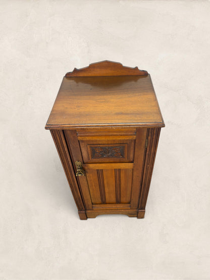 English Oak Bedside Pot Cupboard