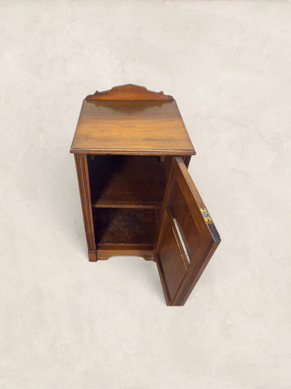 English Oak Bedside Pot Cupboard