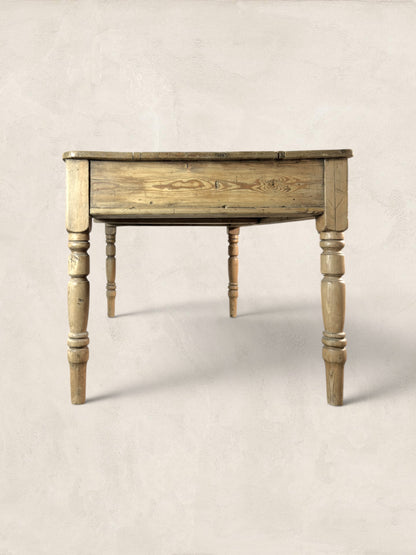 Antique English Pine Farmhouse Table