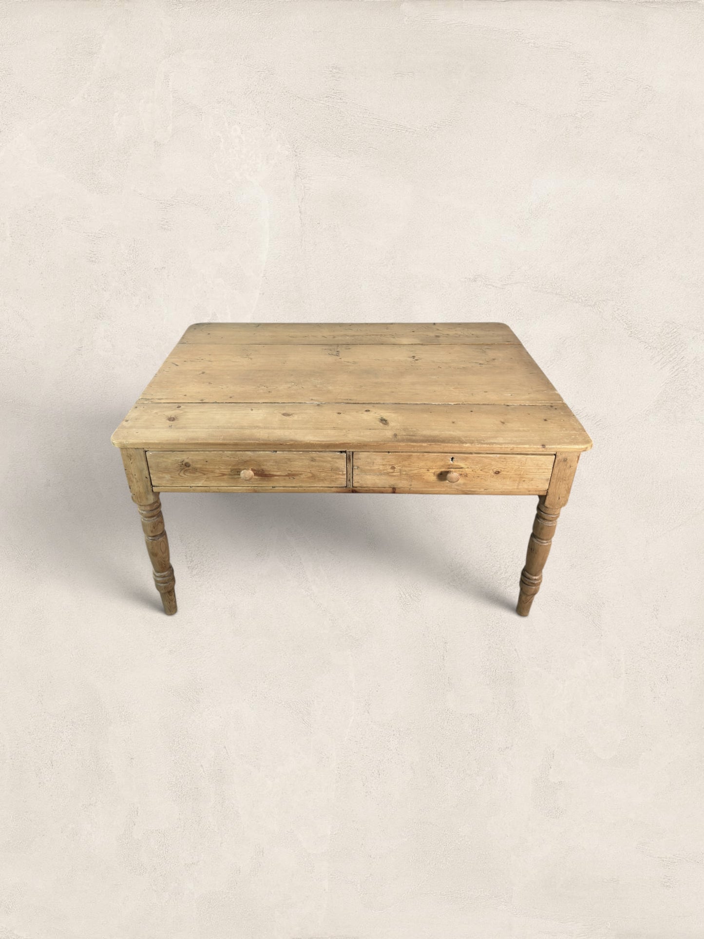Antique English Pine Farmhouse Table