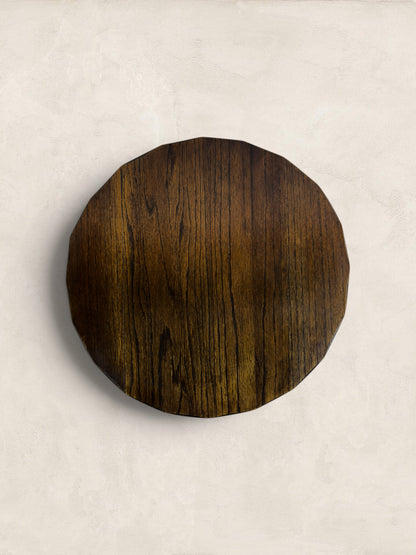 Oak Barley Twist Occasional Side Table