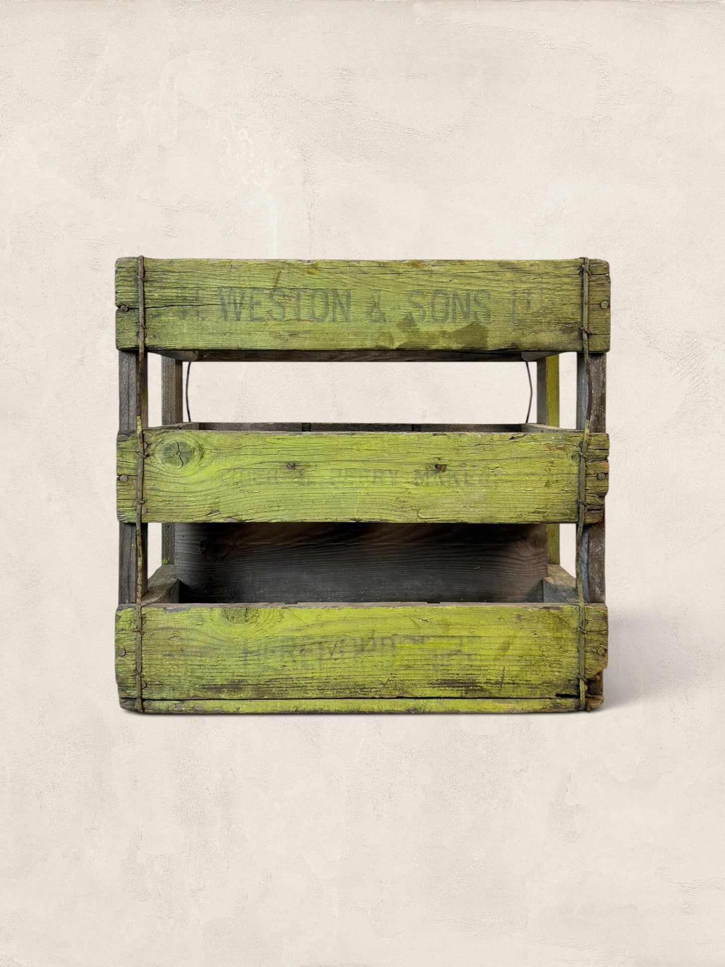 Weston and Son Ltd Herefordshire Cider Crate