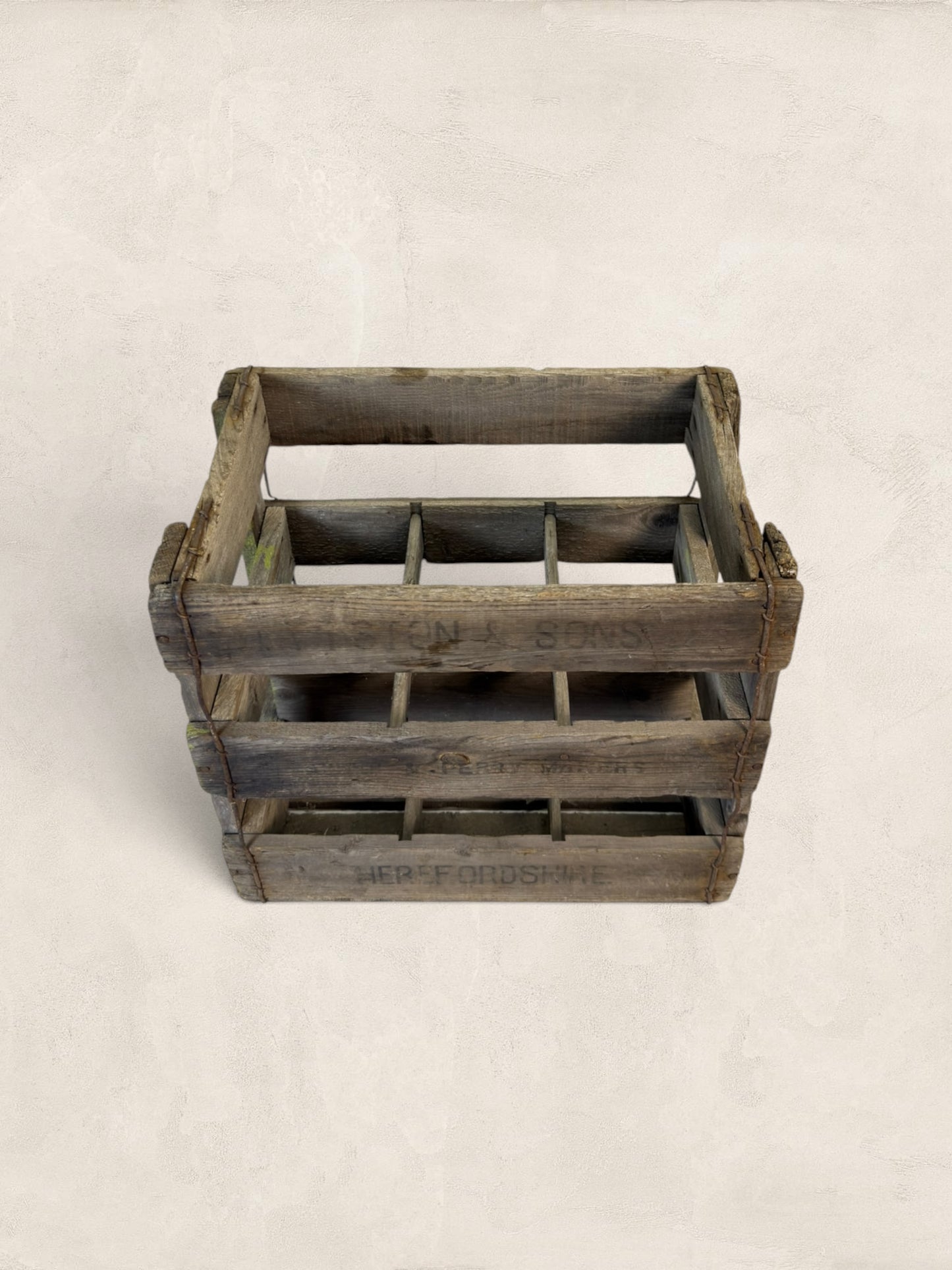 Weston and Son Ltd Herefordshire Cider Crate