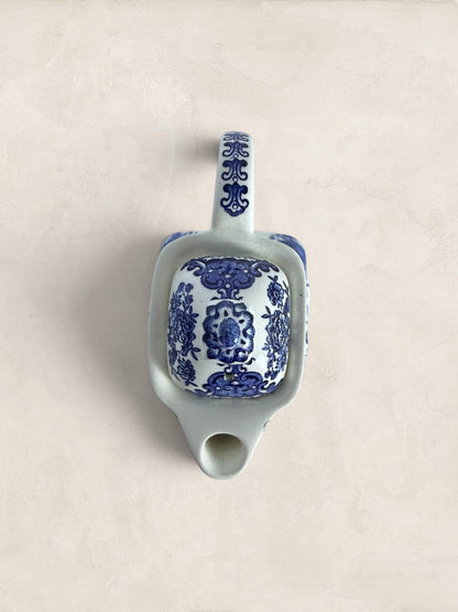 Wedgewood Tower of London Blue & White Transferware Coffee Pot