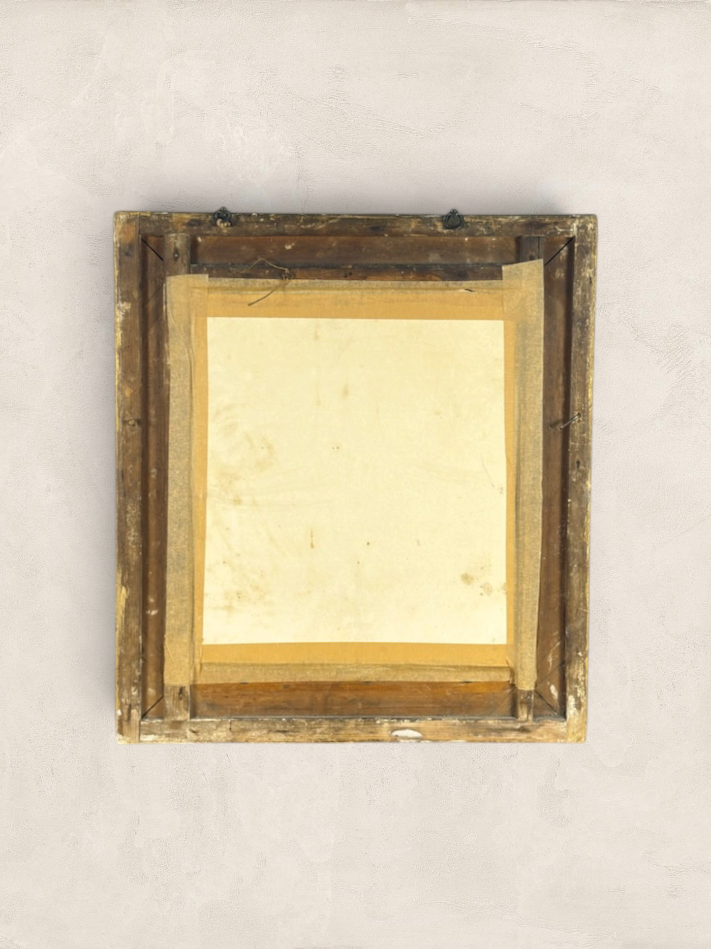 English Oil Portrait of Rev. John Brownlow (1703-1788) in Gilt Frame