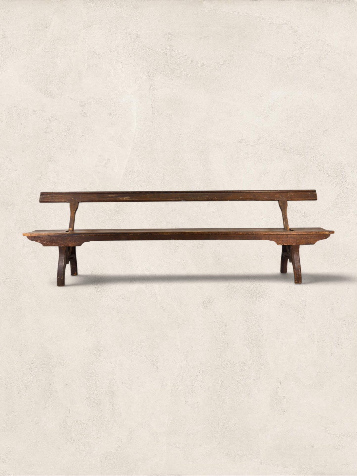 English Reversible Back Railway Bench, 9’ Long