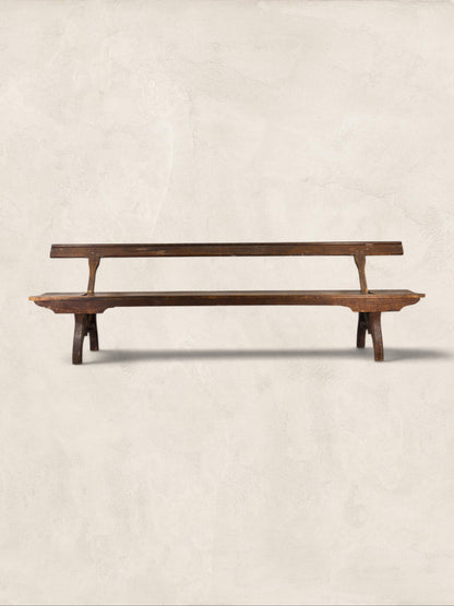 English Reversible Back Railway Bench, 9’ Long