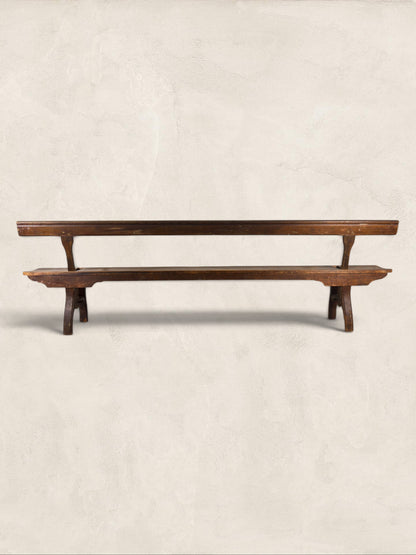 English Reversible Back Railway Bench, 9’ Long