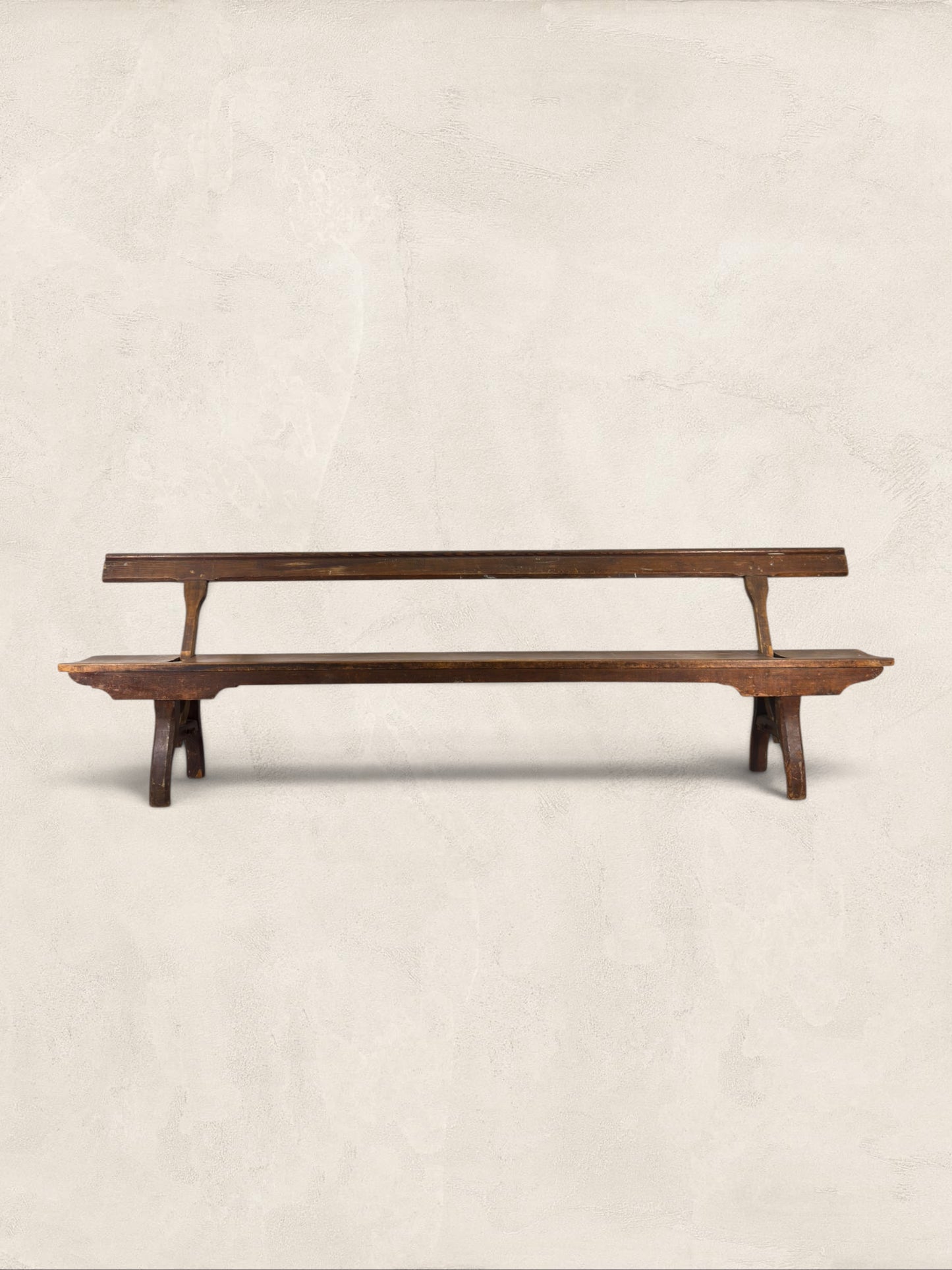 English Reversible Back Railway Bench, 9’ Long