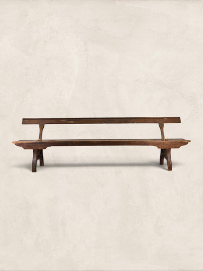 English Reversible Back Railway Bench, 9’ Long