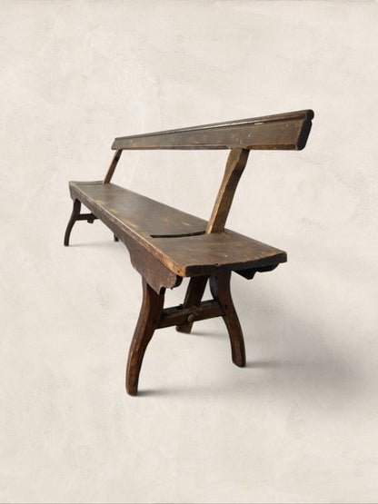 English Reversible Back Railway Bench, 9’ Long