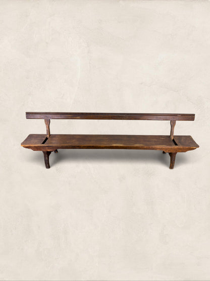 English Reversible Back Railway Bench, 9’ Long