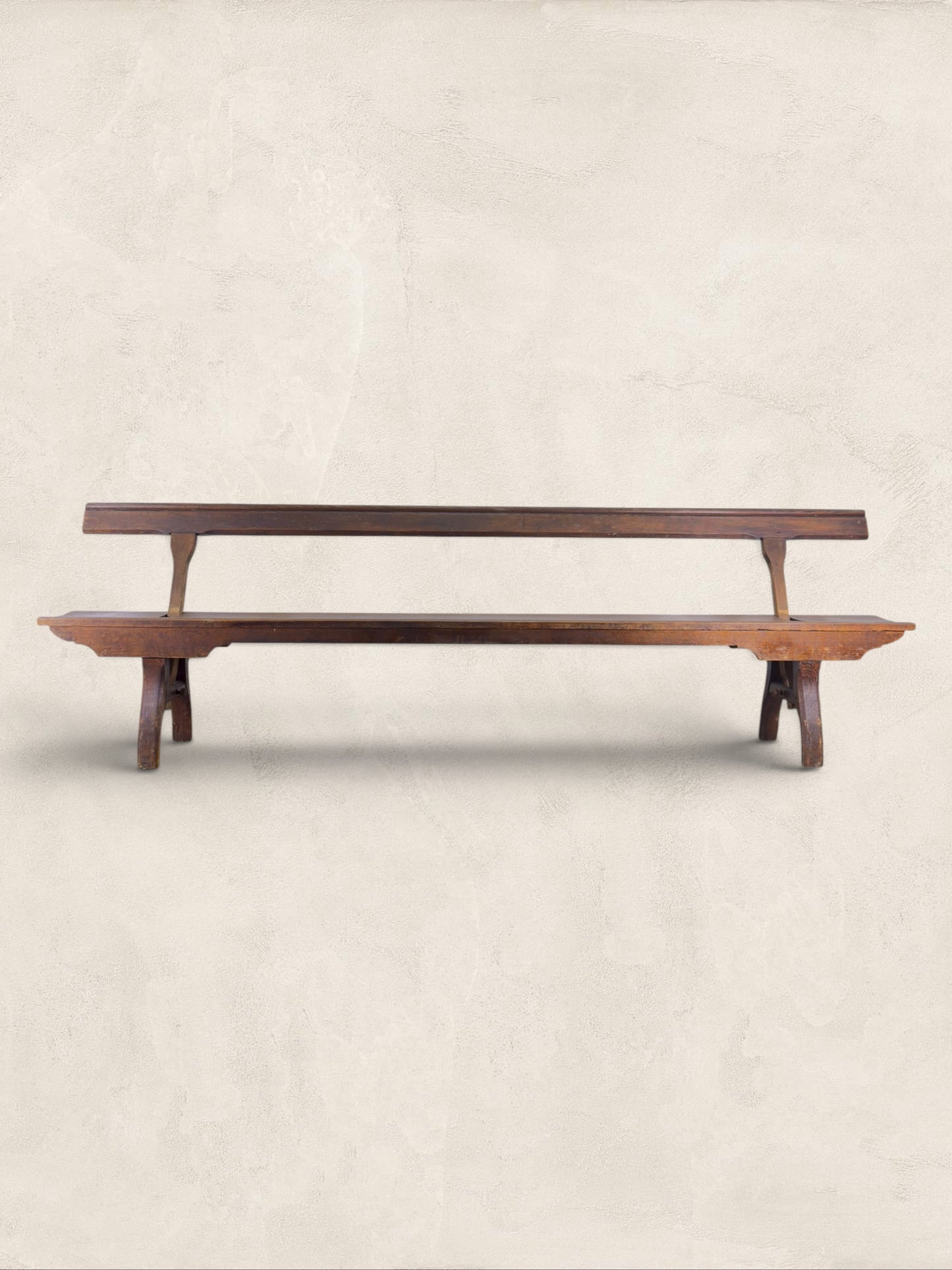 English Reversible Back Railway Bench, 9’ Long