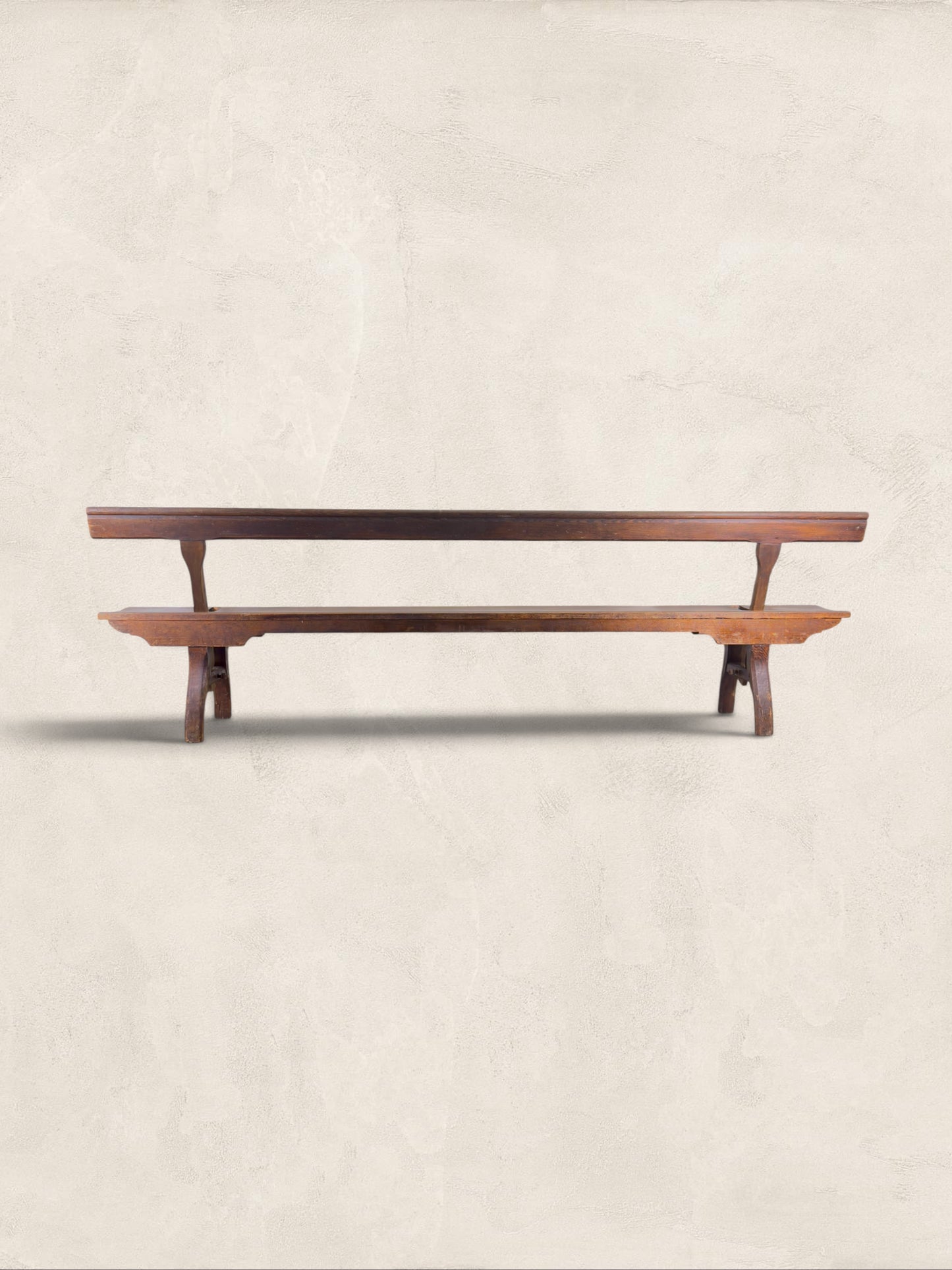 English Reversible Back Railway Bench, 9’ Long