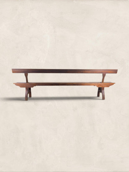 English Reversible Back Railway Bench, 9’ Long