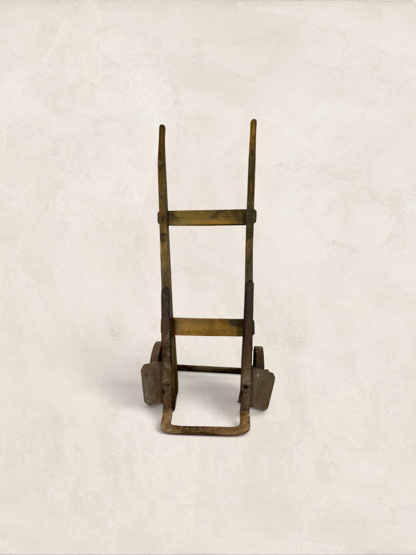 English Wooden Sack Truck with Iron Fittings