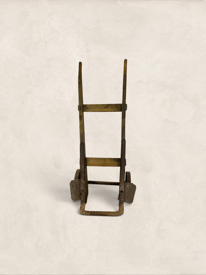 English Wooden Sack Truck with Iron Fittings