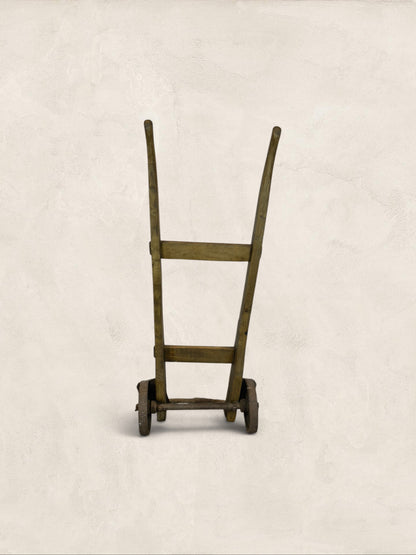 English Wooden Sack Truck with Iron Fittings