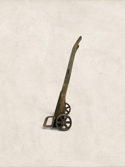 English Wooden Sack Truck with Iron Fittings