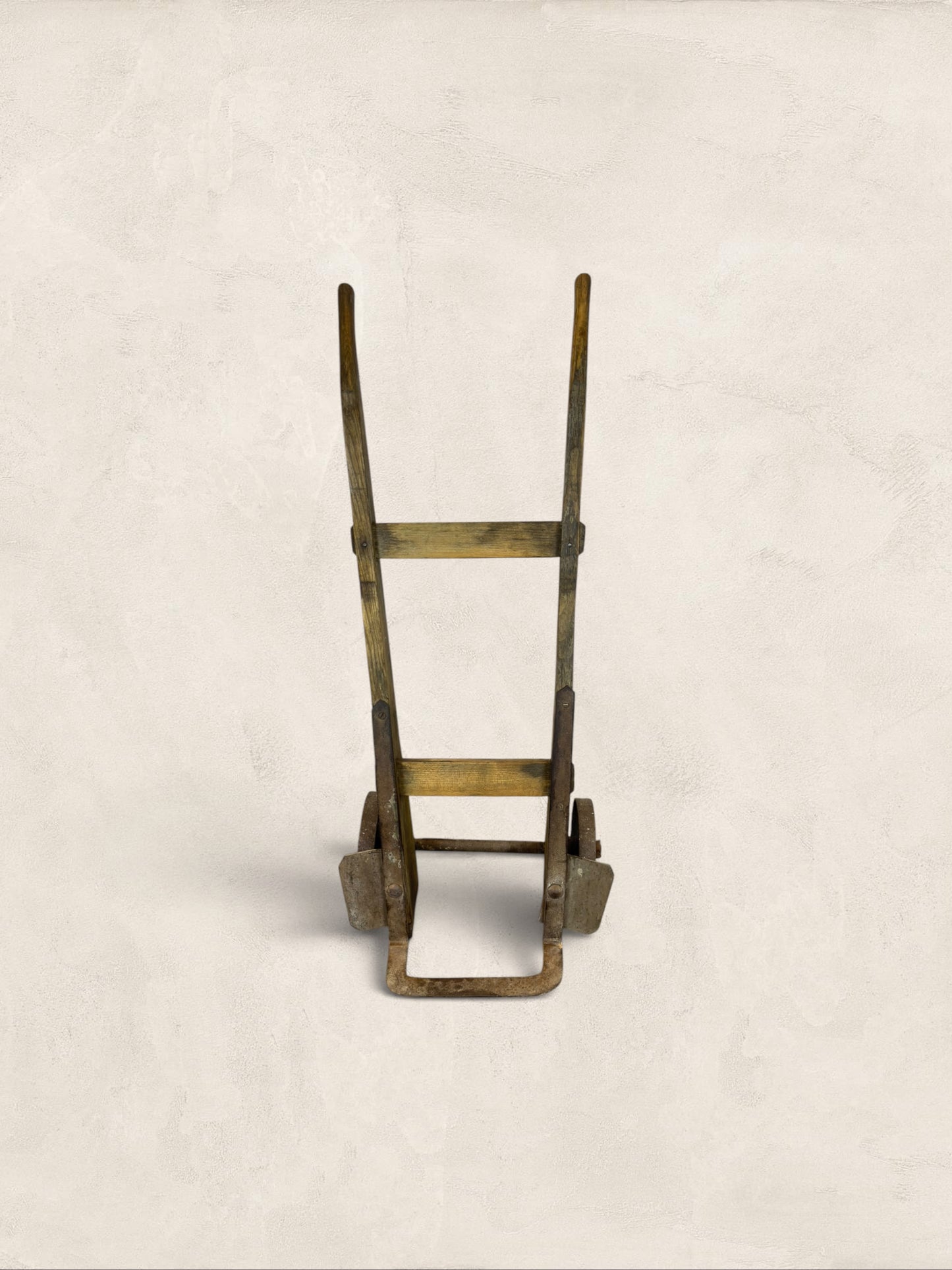 English Wooden Sack Truck with Iron Fittings