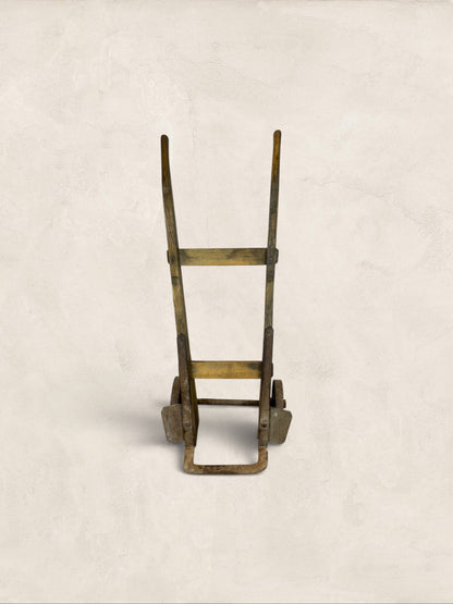 English Wooden Sack Truck with Iron Fittings