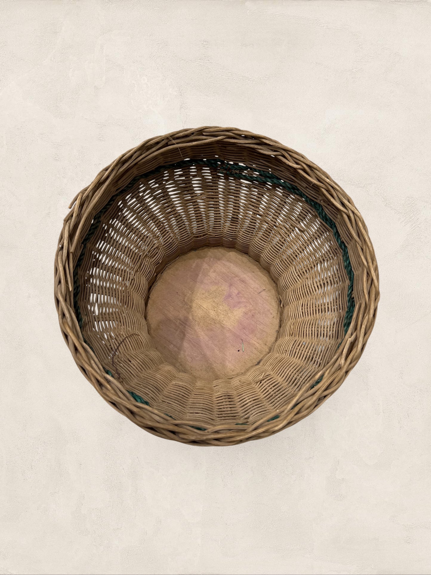 English Woven Basket Planter