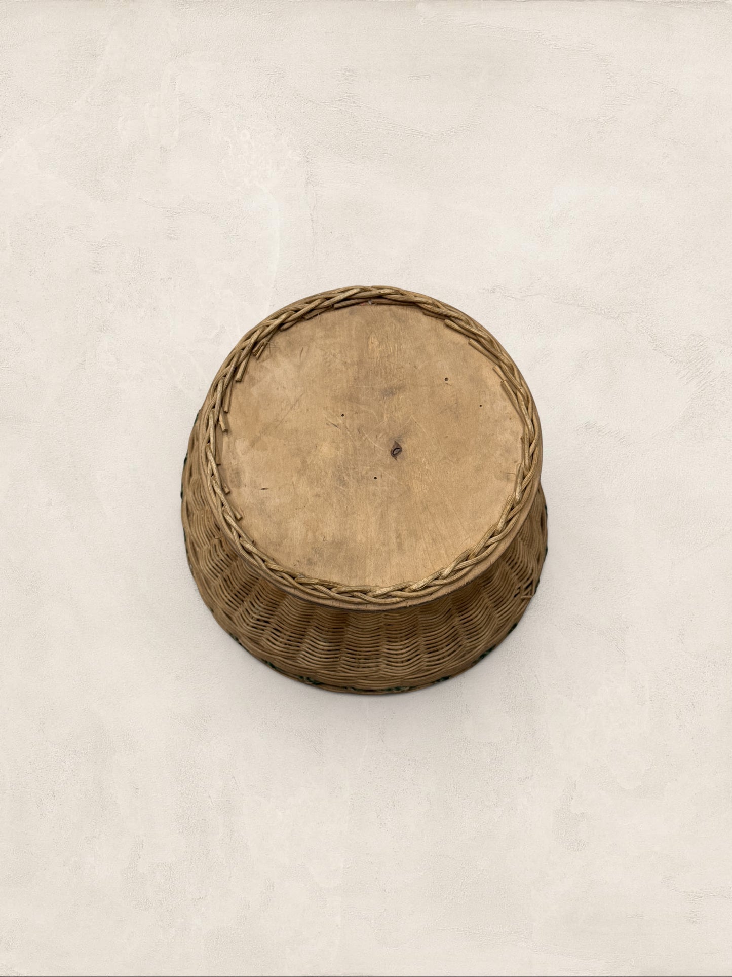 English Woven Basket Planter