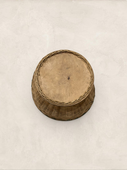 English Woven Basket Planter