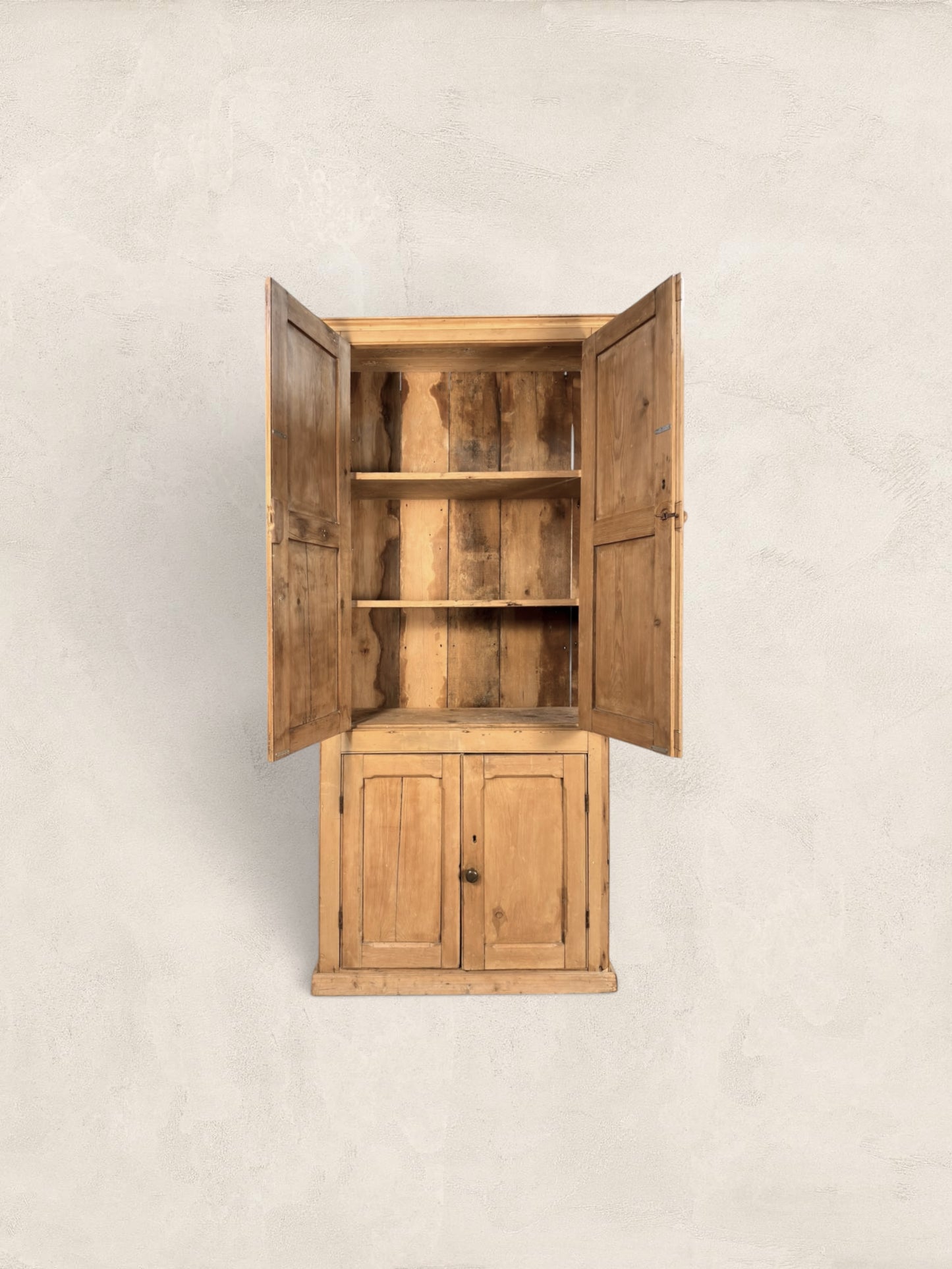 English Pine Pantry Cupboard