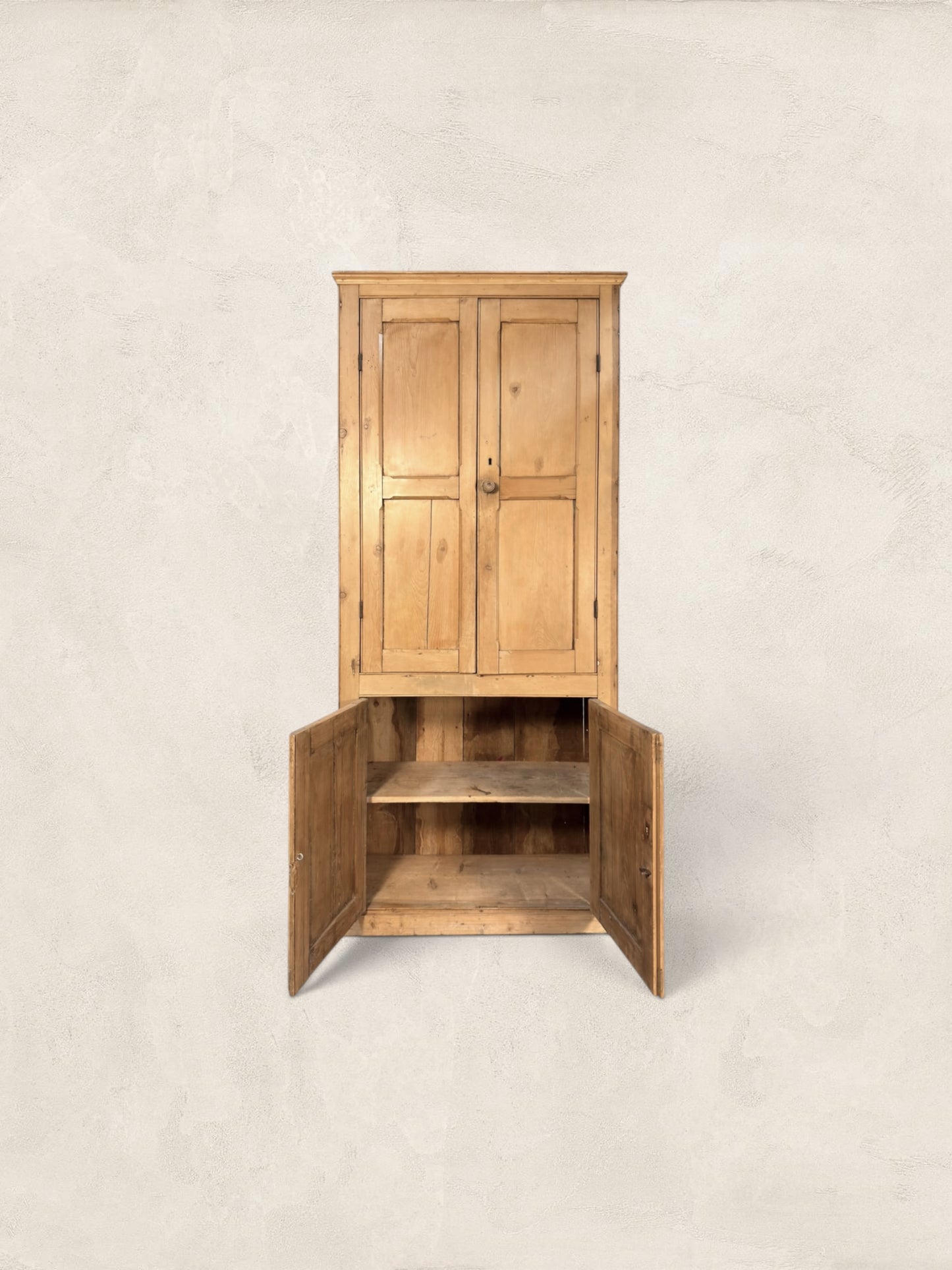 English Pine Pantry Cupboard