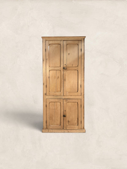 English Pine Pantry Cupboard
